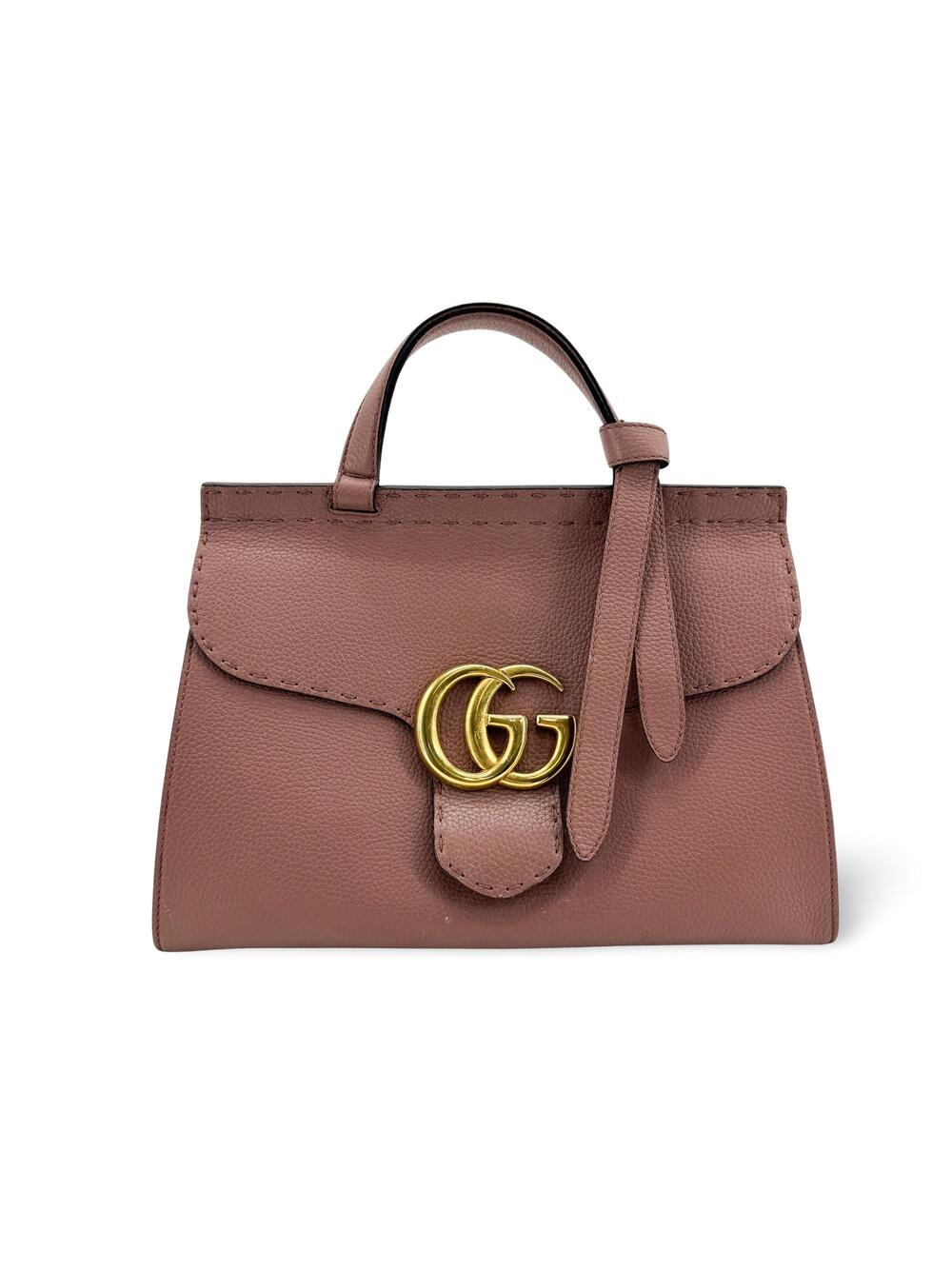 Gucci Dahlia Mini Top Handle Bag Dusty #372216G50B